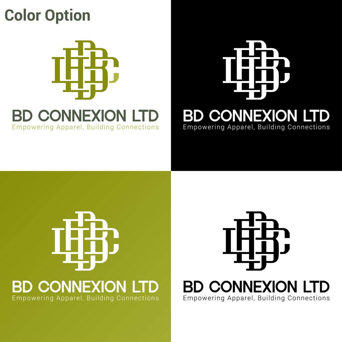 Colour Options — Four Core Combinations