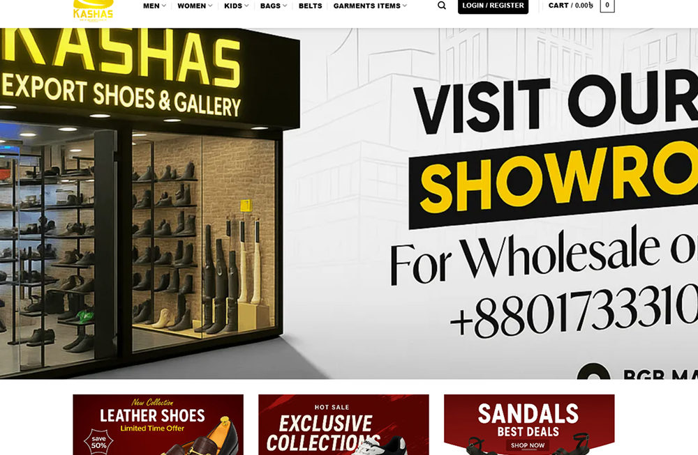 Kashas BD - Premium E-commerce Platform
