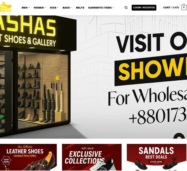 Kashas BD - Premium E-commerce Platform