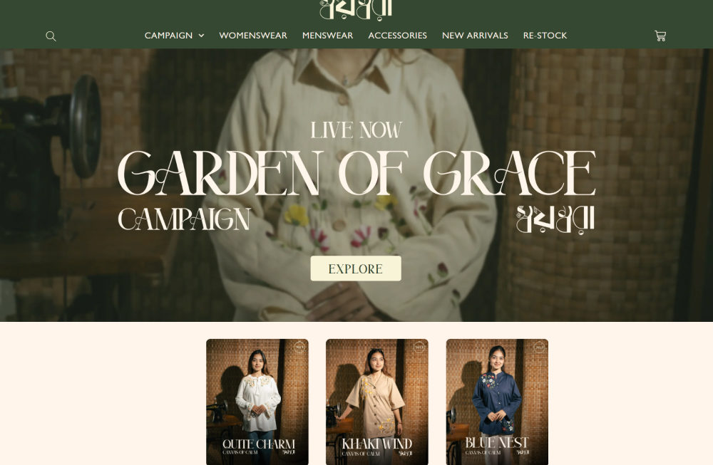 Launched a chic and trendy e-commerce website for a modern fashion brand, creating a seamless online shopping experience.